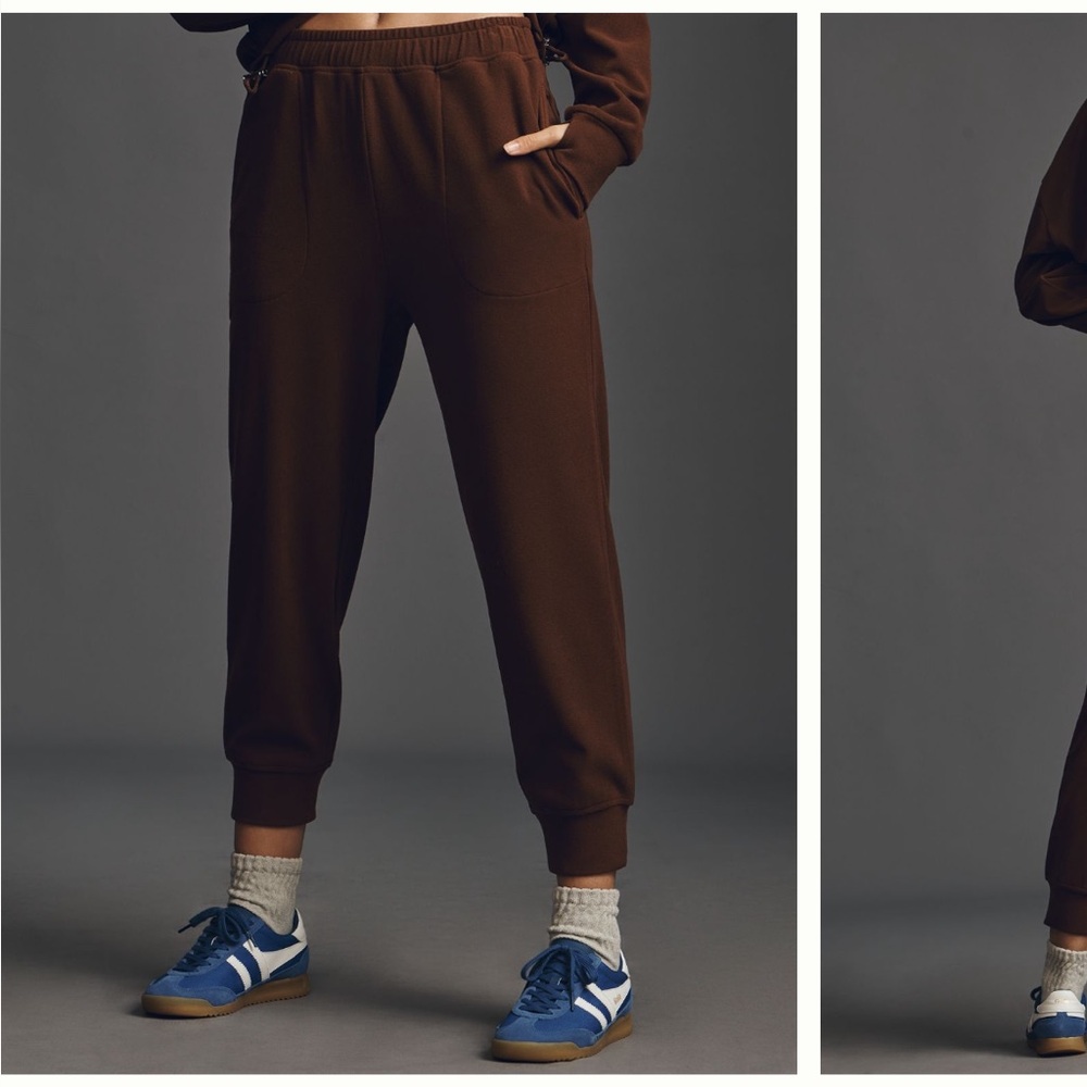 Varley Slim Cuffed Pants Sold at Anthropologie Joggers Cozy